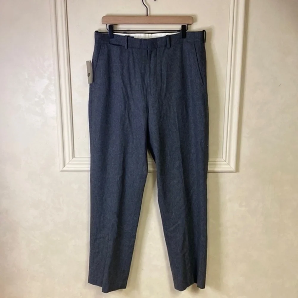 New! Polo by Ralph Lauren Gray Wool Dress Pants size 34/32